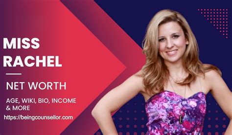 ms rachel net worth|ms rachel husband net worth.